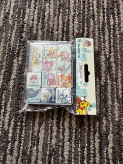 2025 Pokemon World Championships 9 Nine Magnets - Image 1