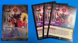 Jafar - High Sultan of Lorcana (Store Championship) 33/P2 Disney +3 card playset - Image 1