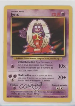 Jynx Spanish Pokemon Base Set #31 1999 READ - Image 1