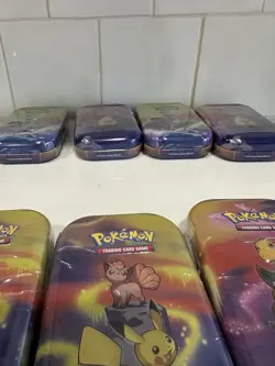 Pokemon Kanto Power Mini Tin Lot of 9 Sealed New - Image 4