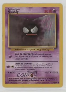 Gastly Spanish Pokemon Base Set #50 1999 - Image 1