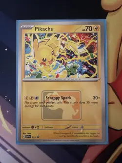 Pikachu "Winner" Promo 2025 World Championships SVP EN 225 Pokemon Worlds - Image 3