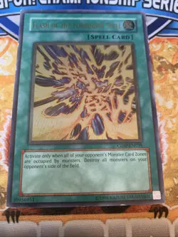 Yugioh Flash of the Forbidden Spell - CDIP-EN038 - Ultimate Rare MP - Image 1