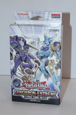 Yugioh TCG Synchron Extreme 1st Edition Structure Deck SEALED IN HAND! - Image 1