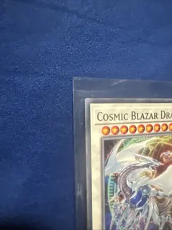 YUGIOH TCG COSMIC BLAZAR DRAGON LED6-EN029 COMMON 1ST EDITION - Image 5