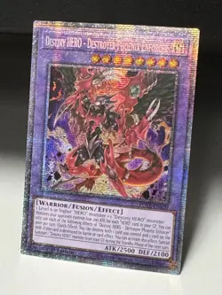 Yugioh! Destiny HERO - Destroyer Phoenix Enforcer - POTE-EN100 - Starlight Rare - Image 1