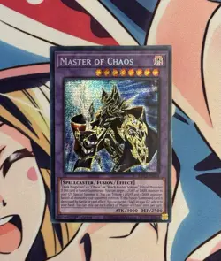 Yugioh Master Of Chaos MP23 Secret Rare 1st Edition NM - Image 1