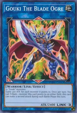 Yugioh Card - Gouki the Blade Ogre - NM - Image 1