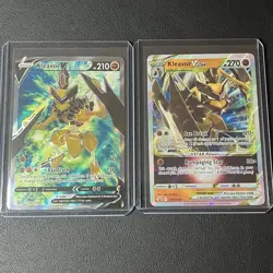 Pokemon TCG Kleavor VSTAR Sword & Shield SWSH249 & SWSH248 Holo Promo Card - Image 1
