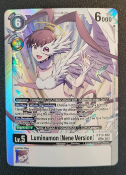 Digimon Card Game Luminamon Nene Version Foil BT19-102 SEC Special Booster 2.5 - Image 1