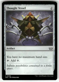 THOUGHT VESSEL #256 (COMMON) MTG COMMANDER: DUSKMOURN: HOUSE OF HORROR - Image 1