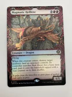 Magmatic Hellkite (Showcase) (Foil) 0301 (R) MTG Tarkir: Dragonstorm (TDM) (EN) - Image 1