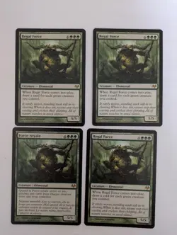 4 Regal Force Eventide MTG NM Free shipping with tracking - Image 1