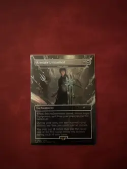 Armiger Unleashed Forge Anew FOIL Secret Lair Final Fantasy MTG NM WEAPONS - Image 1