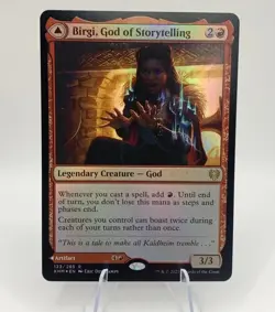Birgi, God of Storytelling - Kaldheim - MTG - Magic - Near Mint FOIL - Image 1