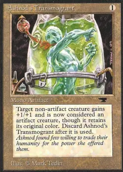 MTG English Ashnod's Transmogrant Light Play Normal Antiquities - Image 1