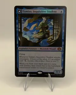 MTG English Tamiyo, Inquisitive Student NM Foil Modern Horizons 3 - Image 1