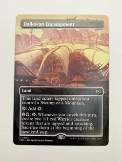 Dalkovan Encampment - 394 - TDM - NM - MTG Magic the Gathering - Image 1