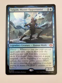 Taigam, Master Opportunist FOIL Tarkir Dragonstorm MTG NM - Image 1