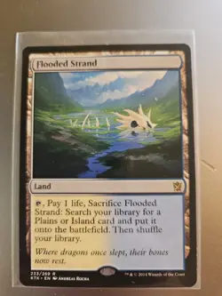 MTG Flooded Strand Khans of Tarkir 233/269 Regular Rare - Image 1