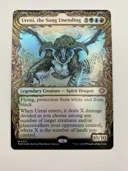 Ureni, the Song Unending Showcase Foil - TDM 0321 NM - MTG Magic - Image 1
