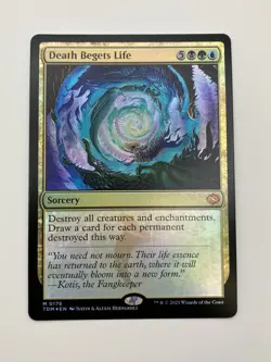 Death Begets Life- Tarkir Dragonstorm Foil MTG-NM - Image 1