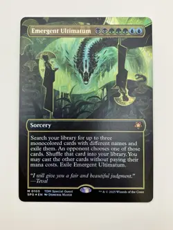MTG - Emergent Ultimatum - Borderless, FOIL, Special Guest, TDM - MYTHIC 0105 - Image 1