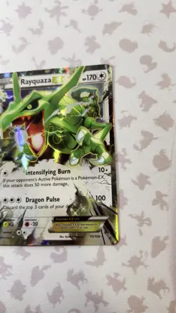 Rayquaza EX Holo Rare EX XY6: Roaring Skies 75/108 NM - Pokemon TCG - Image 2
