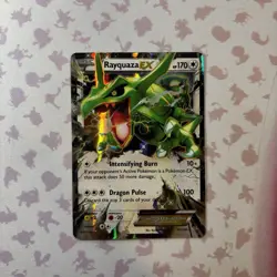 Rayquaza EX Holo Rare EX XY6: Roaring Skies 75/108 NM - Pokemon TCG - Image 3