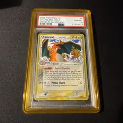 2006 Pokemon EX Charizard Holo Crystal Guardians 4/100 PSA 8 NM-MT - Image 1