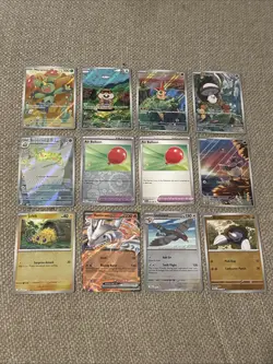 Pokemon Black Bolt & White Flare Lot Illustration Rare, Promos, Pokeball, Etc NM - Image 1