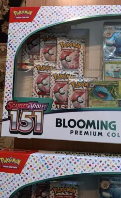 Blooming Waters 151 Premium Collection Sealed Box Pokemon TCG Lot of 2 - Image 5