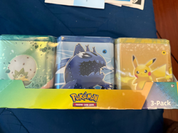 Pokemon TCG Costco Stacking 9 Tins Evolving Skies Fusion Strike Brilliant Stars - Image 2