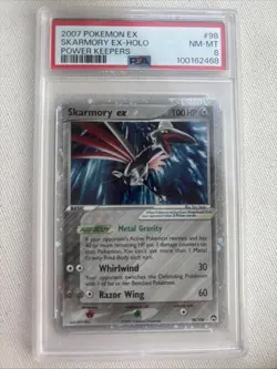 2007 Pokemon Ez Skatmory Ex Holo Power Keepers 91/108 - Image 1