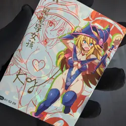 Dark Magician Girl YuGiOh Sexy Waifu K1 Dream Goddess ZR Series Holo Card S55 - Image 5