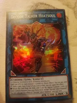 Yugioh! - Decode Talker Heatsoul - RA01-EN048 - Super Rare - NM/M - Image 1