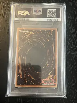 2003 Yugioh Xyz-Dragon Cannon MFC-052 Ultra Rare 1st Edition PSA 9 - Image 2