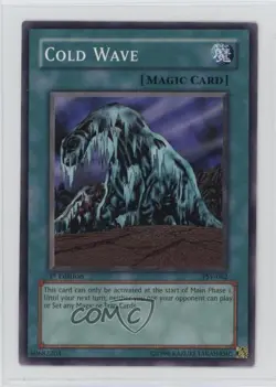 Cold Wave 1st Ed. YuGiOh Pharaoh's Servant #PSV-062 2002 - Image 1
