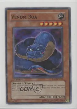 Venom Boa 1st Ed. YuGiOh Tactical Evolution #TAEV-EN016 2007 - Image 1