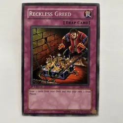 Yugioh Reckless Greed PGD-051 Rare LP 1st Edition Pharaonic Guardian - Image 1