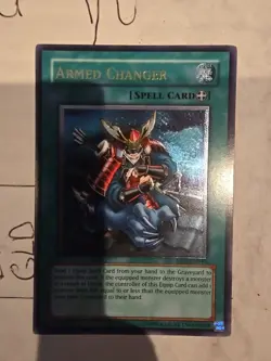 Yugioh Armed Changer EEN-EN045 Unlimited Ultimate Rare NM - Image 1