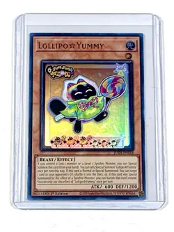 Lollipo Yummy JUSH-EN018 Ultra Rare 1st Ed YuGiOh! - Image 1