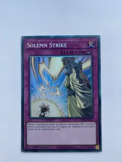 Yugioh Solemn Strike RA02-EN079 Collectors Rare 1st Edition NM - Image 1