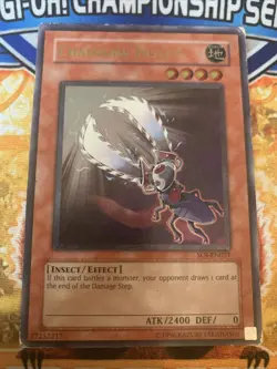 Yugioh Chainsaw Insect SOI-EN021 Ultimate Rare MP - Image 1