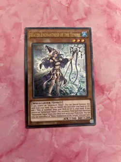 Yugioh: Water Enchantress of the Temple - Ultimate Rare - OP19-EN002 - LP - Image 1