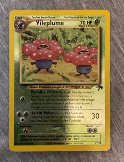Pokemon TCG Southern Islands Vileplume #17/18 Reverse Holographic card - Image 1