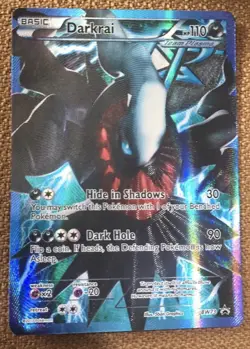 Darkrai Team Plasma Full Art BW73 Promo 2013 Pokemon. Standard size card NM/EX - Image 1