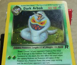 Dark Arbok 2/82 Rare Holo Team Rocket Set Pokemon Card LP - Image 2
