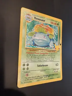 Pokemon TCG Celebrations Venusaur Holo Rare Card #15/102 Classic Collection - Image 2
