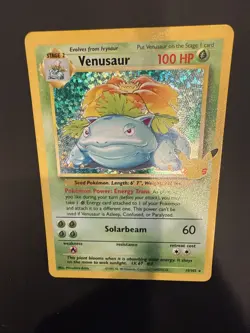 Pokemon TCG Celebrations Venusaur Holo Rare Card #15/102 Classic Collection - Image 5